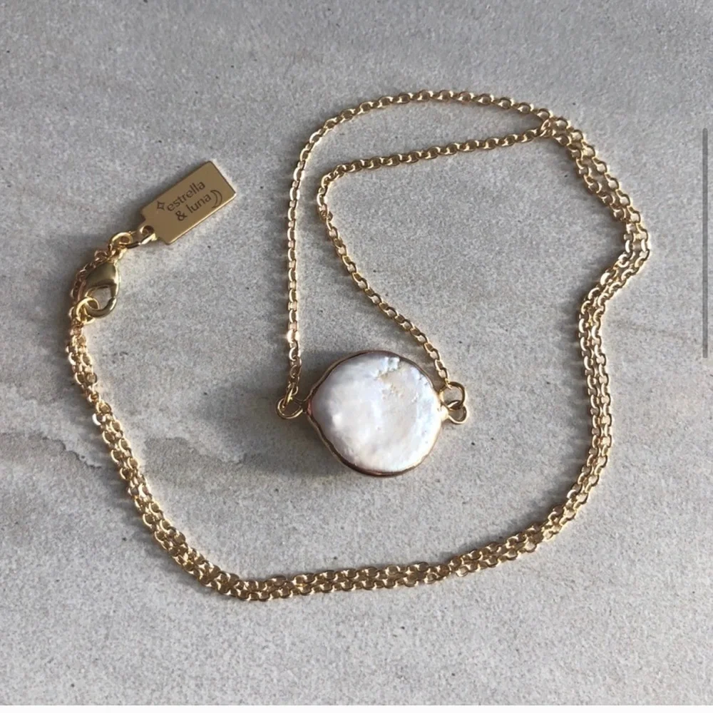 Boho Freshwater natural Baroque Pearl necklaces - Picture 5 of 11